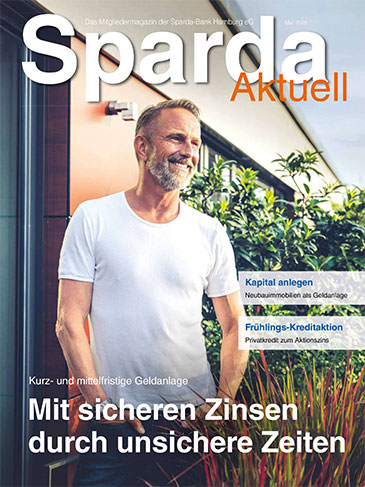 Titel Sparda Aktuell Magazin - Ausgabe 1 / 2025 Titelblatt Sparda Aktuell Mitglieder Magazin