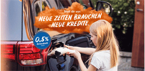 Wir machen Sie elektrisch mobil: Mit dem günstigen Sparda E-Kredit