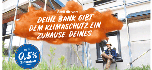 Mit dem günstigen Sparda-Klimakredit beginnt die Energiewende bei Ihnen zu Hause